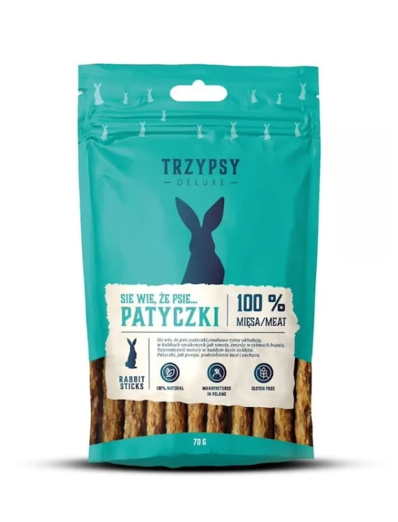 TrzyPsy sie wie ze psie Patyczki z Krolika 70g.jpg