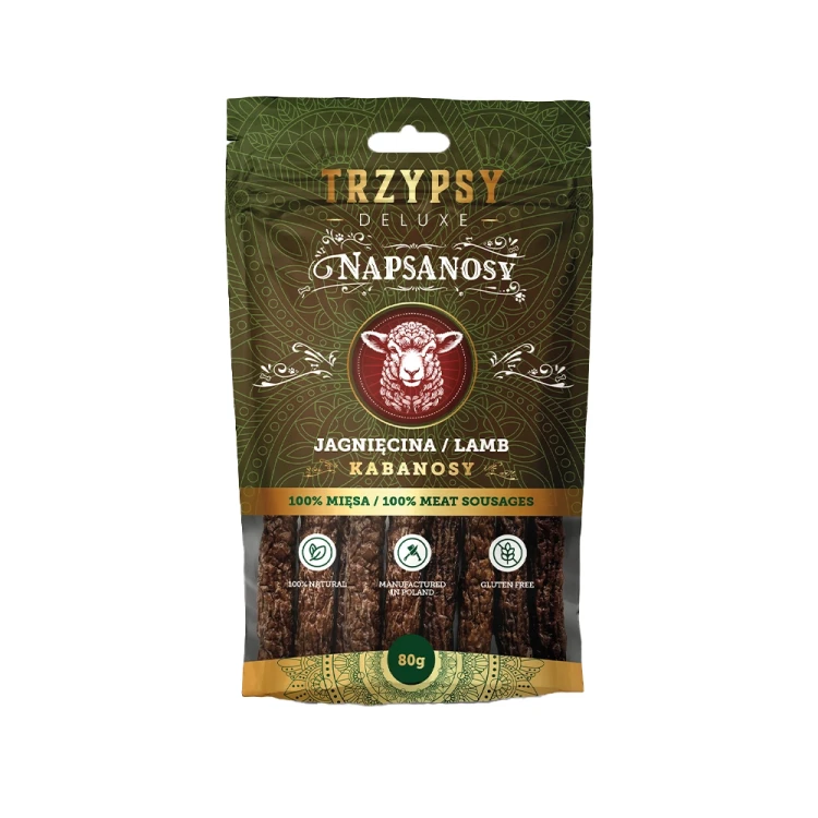 Trzypsy Deluxe Napsanosy Jagnięcina.webp