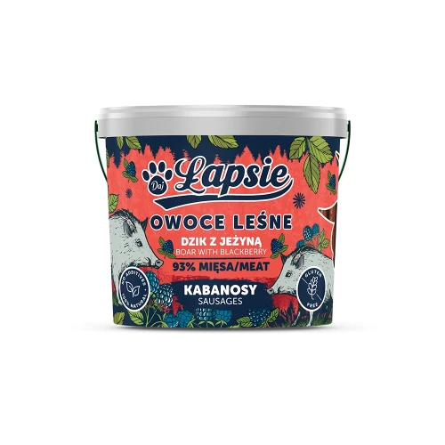 Łapsie Kabanosy Dzik z jeżyną .webp