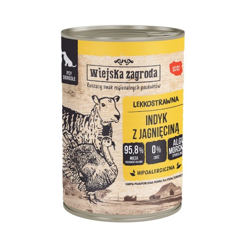 wiejska zagroda pies indyk jagnięcina 400g.jpg