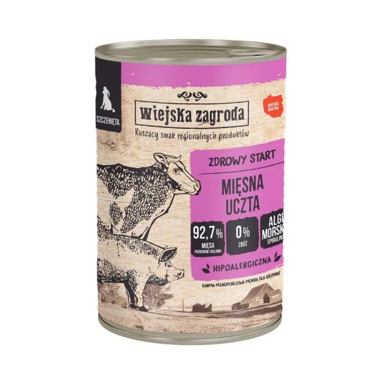 wIEJSKA ZAGRODA SZCZENIAK MIĘSNA UCZTA 400G.jpg