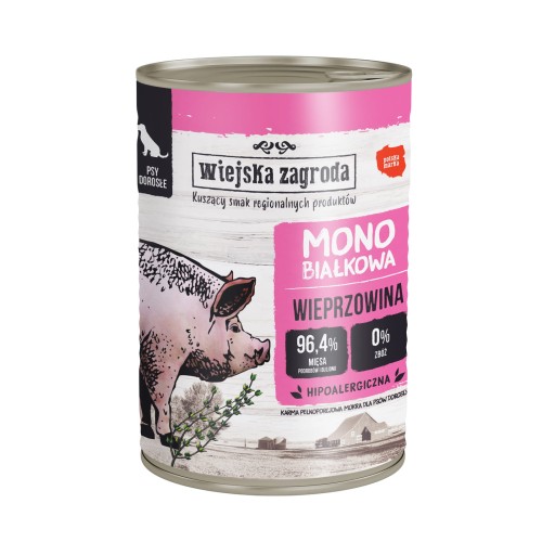 wiejska zagroda mono wieprzowina pies 400g.jpg