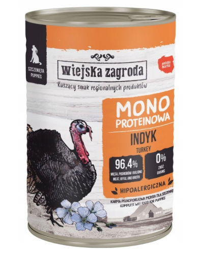Wiejska zagroda mono indyk szczeniak 400g.png
